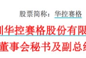 吴忠华控赛格董事长、董秘、副总经理三高管同日辞职